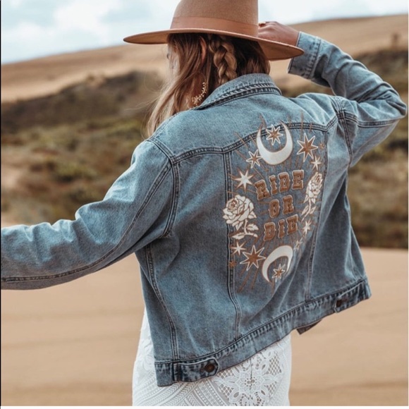 rue de seine jean jacket